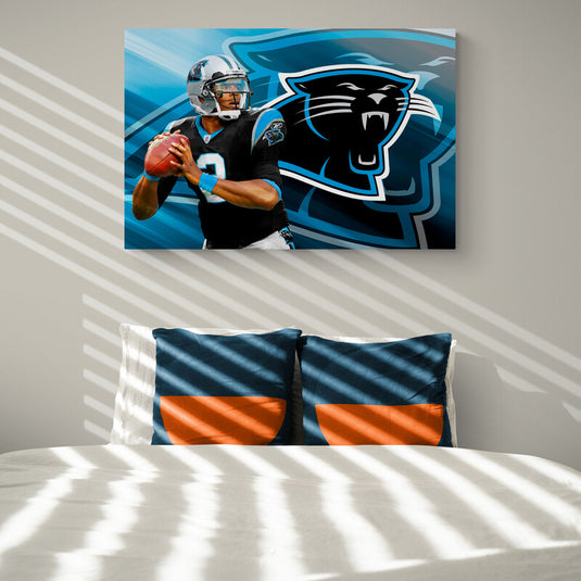 NFL Carolina Panthers Newton - Canvas Mérida Fine Print Art