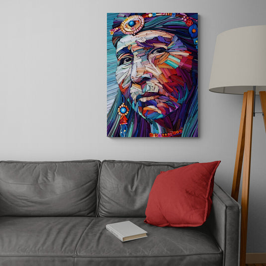 Native American - Canvas Mérida Fine Print Art