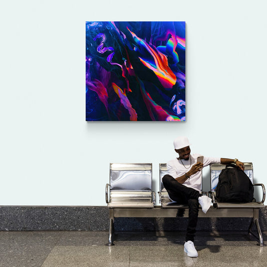 Neon Expansion - Canvas Mérida Fine Print Art