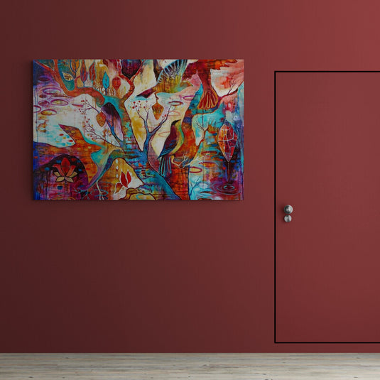 Night Bird - Canvas Mérida Fine Print Art