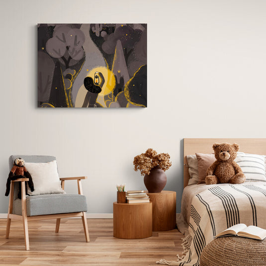 Night of Shadows - Canvas Mérida Fine Print Art