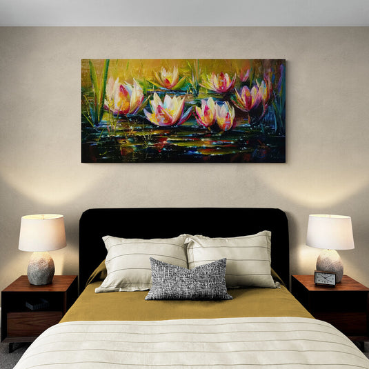 Nenúfares en el Estanque