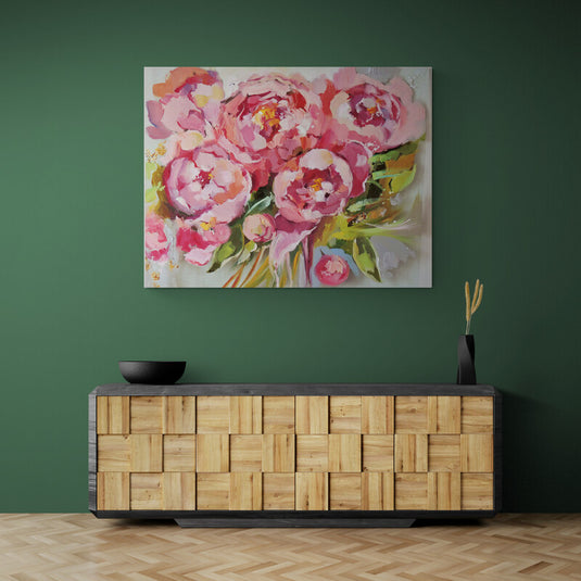 Ramo de Peonías Rosadas