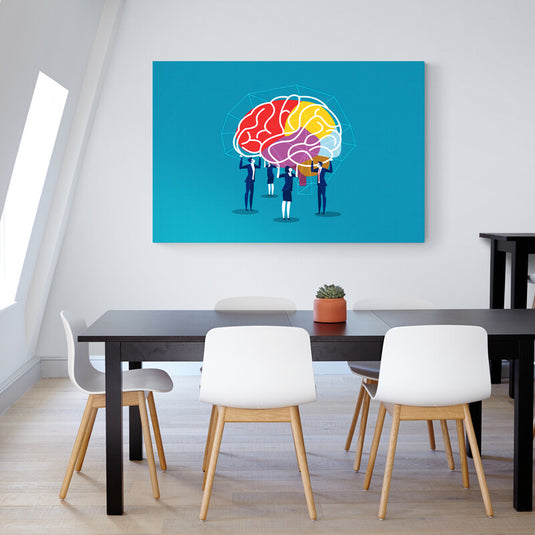 Organization of Ideas - Canvas Mérida Fine Print Art