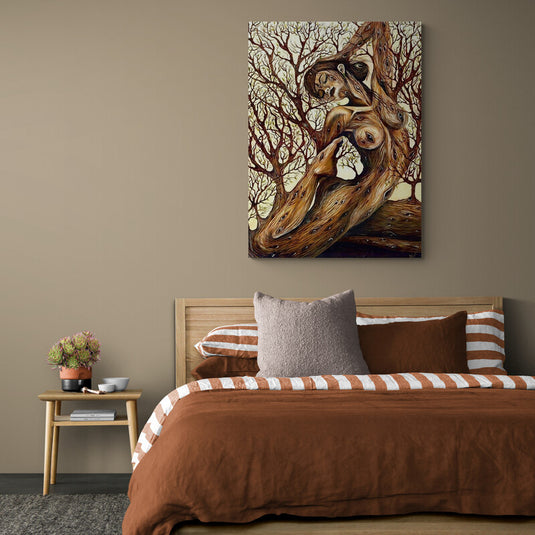 Arte_decorativo_Surrealista_Mujer_Arbol_Conexión_Naturaleza_Humana