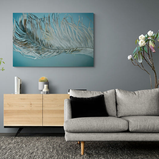 Ostrich Feathe - Canvas Mérida Fine Print Art