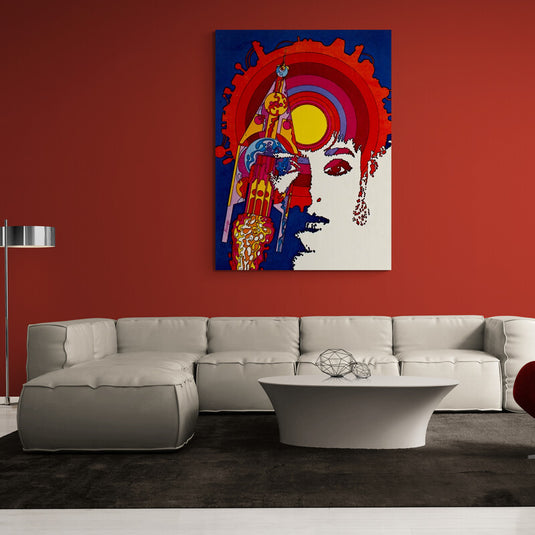 Outer Space - Canvas Mérida Fine Print Art