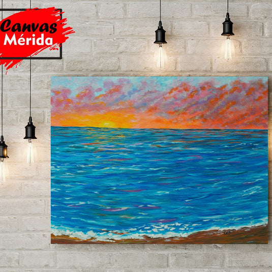 Paisaje Número Cinco - Canvas Mérida Fine Print Art