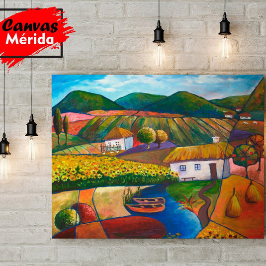 Paisaje Número Dos - Canvas Mérida Fine Print Art