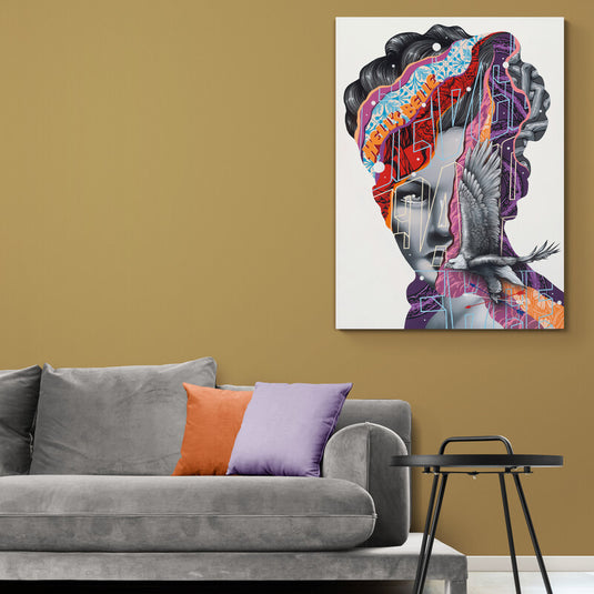 Peace by Piece - Canvas Mérida Fine Print Art