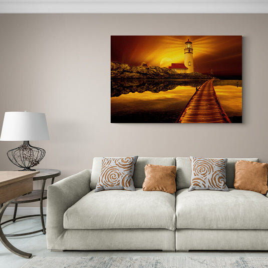 Peacefull Shallow - Canvas Mérida Fine Print Art