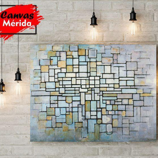 Piet Mondrian, Composition No. II - Canvas Mérida Fine Print Art