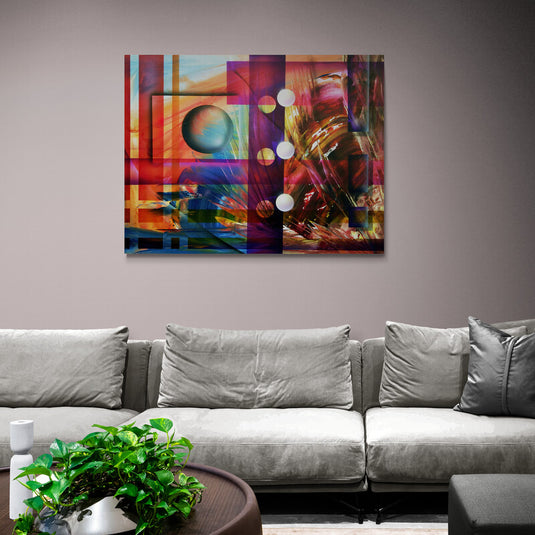 Planets at War - Canvas Mérida Fine Print Art