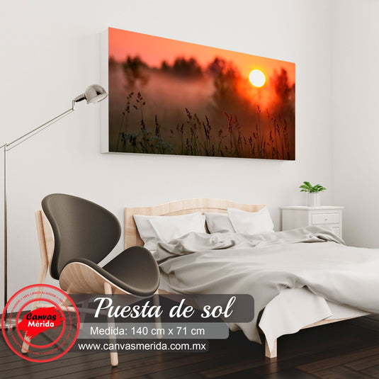 Puesta de Sol - Canvas Mérida Fine Print Art