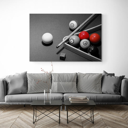 Red Ball - Canvas Mérida Fine Print Art