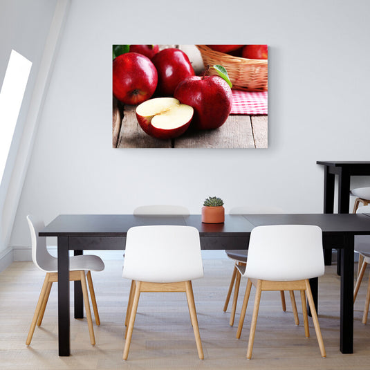 Red Apples - Canvas Mérida Fine Print Art