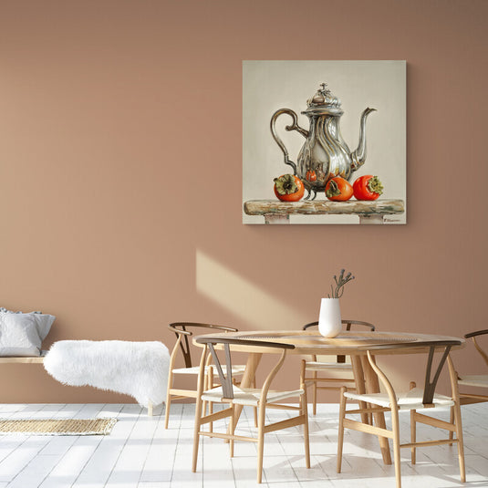 Reflection of Woman - Canvas Mérida Fine Print Art