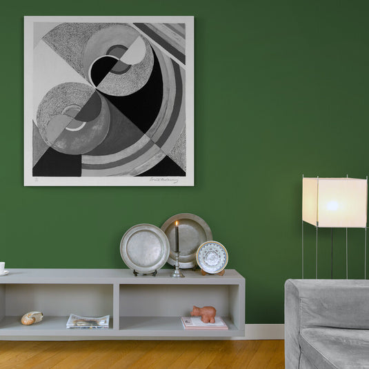 Rhythm Black and White - Canvas Mérida Fine Print Art