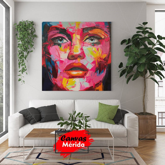 Rostro de Mujer - Canvas Mérida Fine Print Art