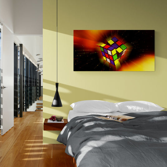 Rubiks Cube - Canvas Mérida Fine Print Art