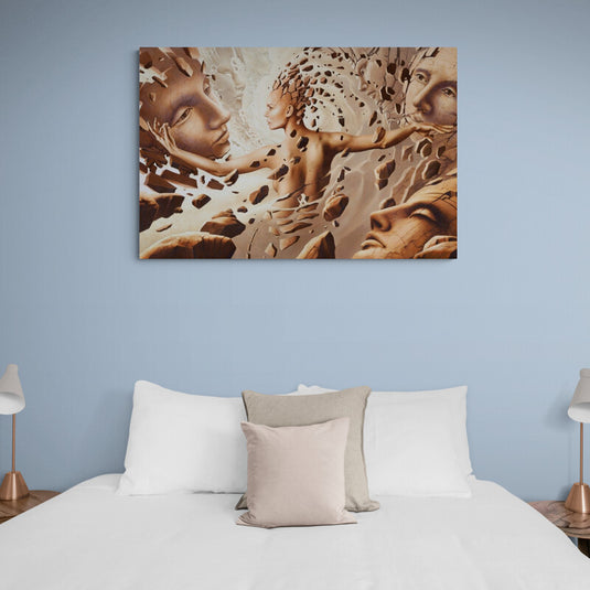 Sand Women - Canvas Mérida Fine Print Art