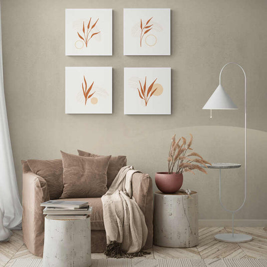 Set Brown Branch - Canvas Mérida Fine Print Art