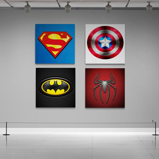 Set Super Hero - Canvas Mérida Fine Print Art