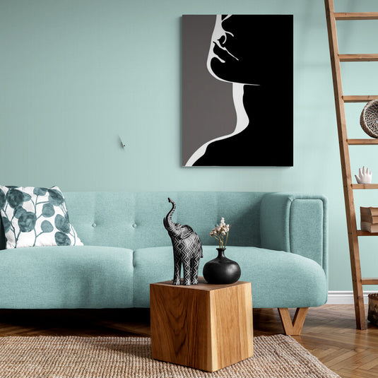 Shadow Woman - Canvas Mérida Fine Print Art