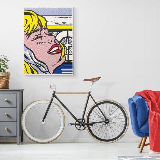 Shipboard Girl - Canvas Mérida Fine Print Art