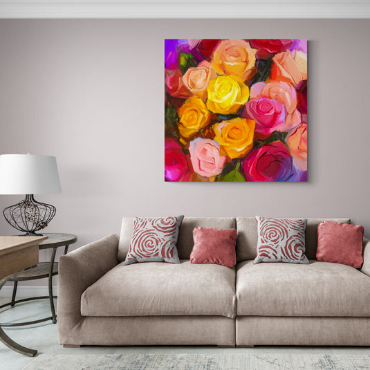 Ramillete de Rosas Multicolor