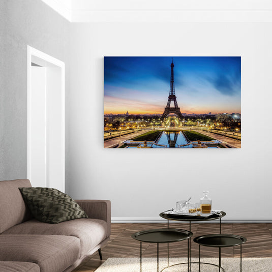 Paris al Atardecer - Canvas Mérida Fine Print Art