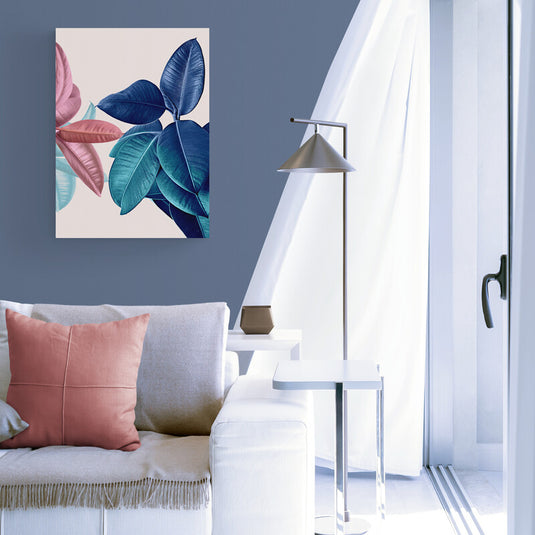 Small Leaves - Canvas Mérida Fine Print Art