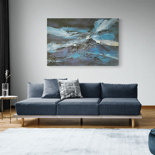 Snow Storm - Canvas Mérida Fine Print Art