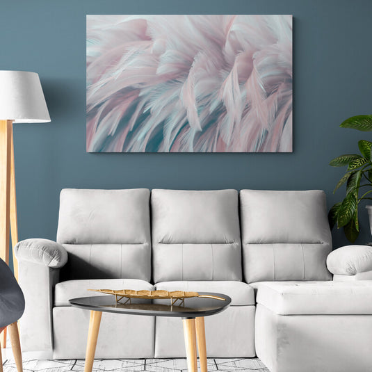 Soft Feathers - Canvas Mérida Fine Print Art