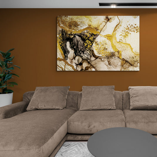 Solid Gold - Canvas Mérida Fine Print Art