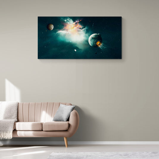 Space Universe - Canvas Mérida Fine Print Art