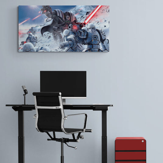 Star Wars 4k - Canvas Mérida Fine Print Art