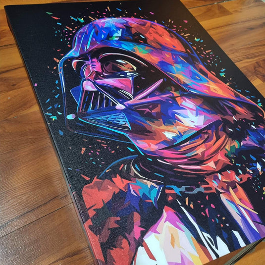 Stormtrooper Watercolor #1 - Canvas Mérida Fine Print Art