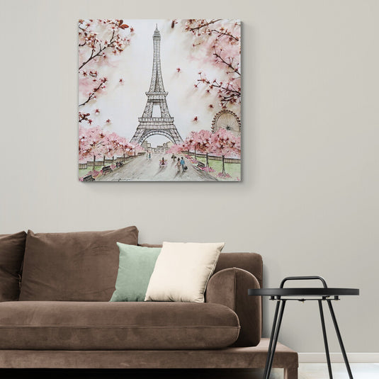 Streets of Paris - Canvas Mérida Fine Print Art