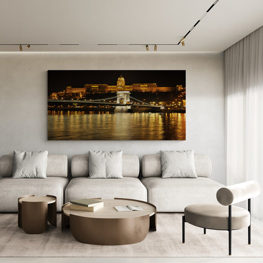 Castillo de Budapest (Apaisado) - Canvas Mérida Fine Print Art