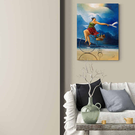 Sunday Drive - Canvas Mérida Fine Print Art