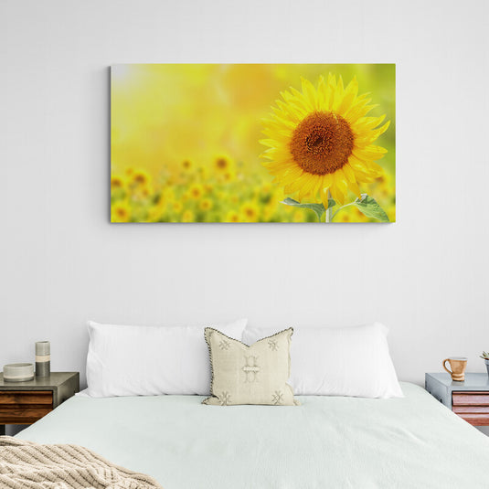 Sunflower Love - Canvas Mérida Fine Print Art