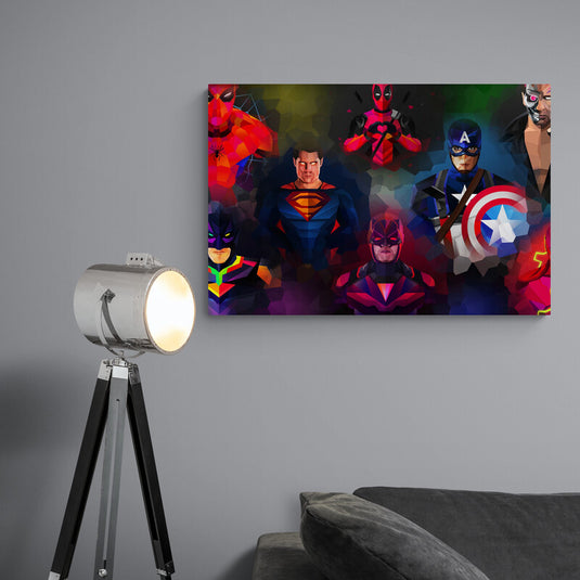 Super Hero - Canvas Mérida Fine Print Art