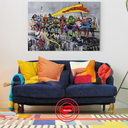 Super Héroes - Canvas Mérida Fine Print Art