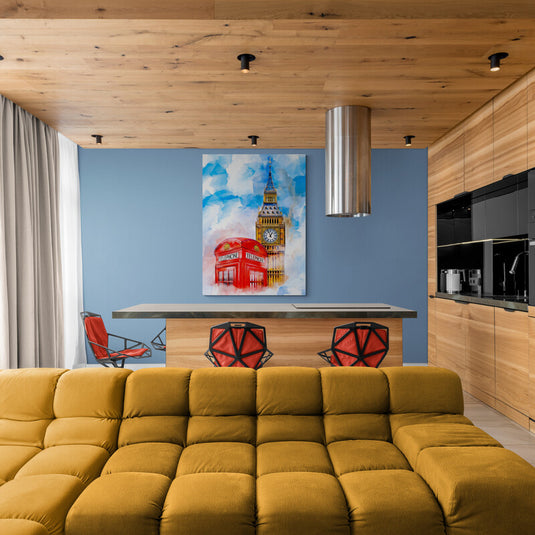 Telephone London - Canvas Mérida Fine Print Art