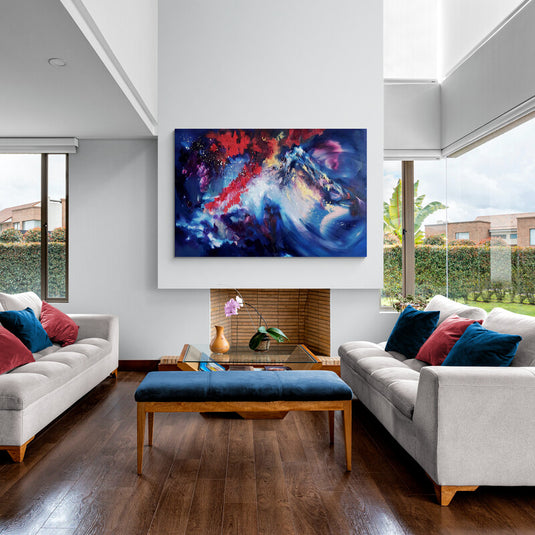 The Awakening of the Volcano - Canvas Mérida Fine Print Art