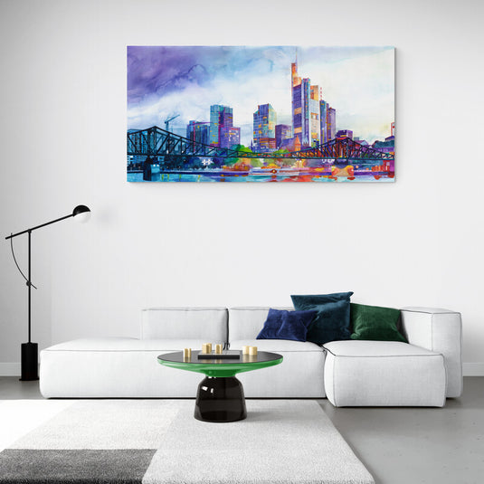 The Big City II - Canvas Mérida Fine Print Art