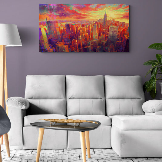 The Big City VI - Canvas Mérida Fine Print Art