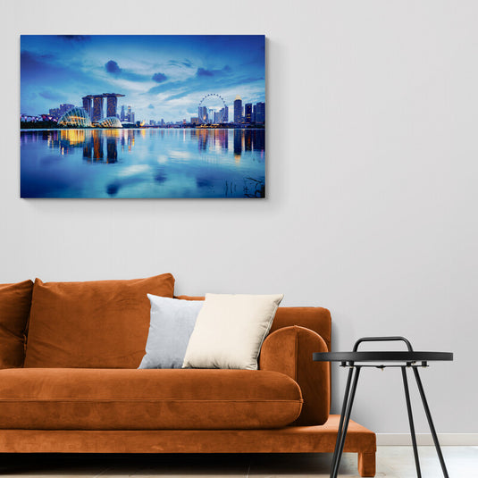 The Big City - Canvas Mérida Fine Print Art