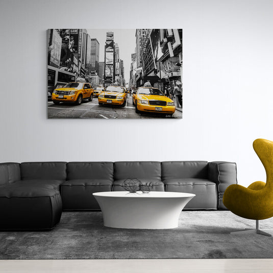 The Busy City - Canvas Mérida Fine Print Art